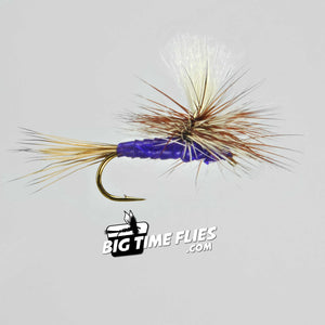 Purple Parachute - Haze - Adams - Dry - Fly Fishing Flies