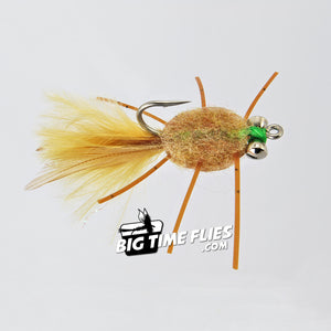 Rag Head Crab - Tan - Bonefish, Permit, Redfish, Flats Fly Fishing Flies