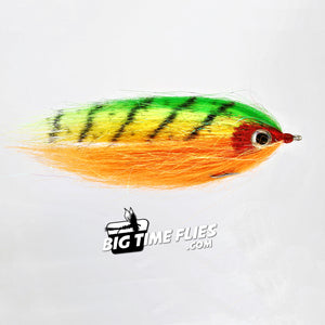 Rainy's CF Baitfish - Firetiger - Pike, Peacock Bass - Fly Fishing Flies