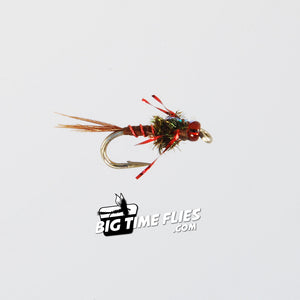 Red Headed Step Child - Nymph - Fly Fishing Flies