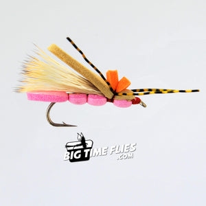 Reiner's Pink Pookie - Terrestrial Dry - Fly Fishing Flies