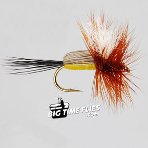 Royal Humpy - Yellow - Trout Fly Fishing Dry Flies