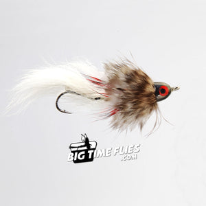 Sculpzilla Junior Jr. - White - Streamers - Fly Fishing Flies