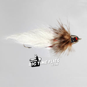 Sculpzilla - White - Articulated Streamers - Fly Fishing Flies