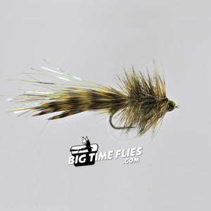 Seducer - Olive Grizzly - Sea-Run Cutthroat - Saltwater - Fly Fishing Flies