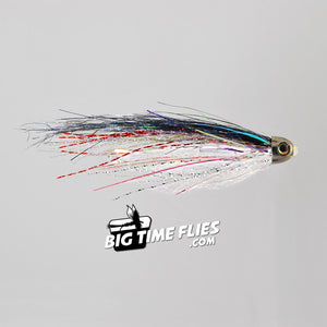Shock & Awe - Psychedelic - Tube Fly - Saltwater - Fly Fishing Flies