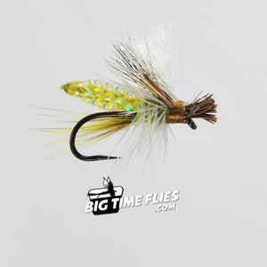 Silvey's Visible Caddis - Olive - Dry - Caddisflies - Trout Fly Fishing Flies