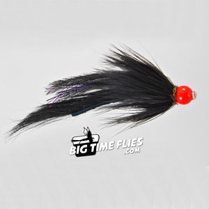Silveynator - Black/Orange - Steelhead Fly Fishing Flies