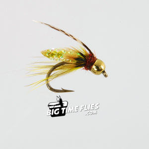 Silvey's Bead Head Pupa - Olive - Caddis - Trout Nymphs - Fly Fishing Flies