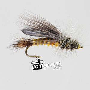 Silveys Little Olive Stone - Trout Fly Fishing Dry Flies Stoneflies