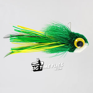 Dahlberg Skipper Frog - Bass - Grass Mats Weedless - Fly Fishing Flies