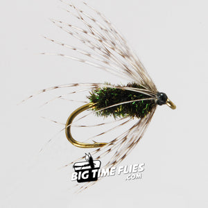 Soft Hackle - Partridge Peacock - Trout Fly Fishing Flies Soft Hackle