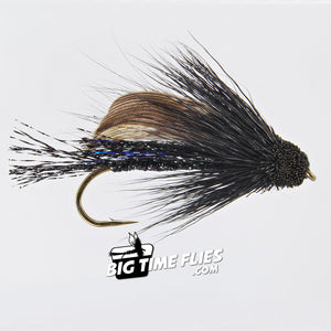 Steelhead Muddler - Black - Steelhead Fly Fishing Flies