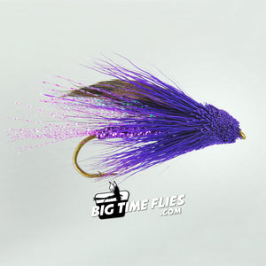 Steelhead Muddler - Purple - Steelhead Fly Fishing Flies