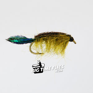 Stillwater Stimulator - Olive - Lake Fly Fishing Flies