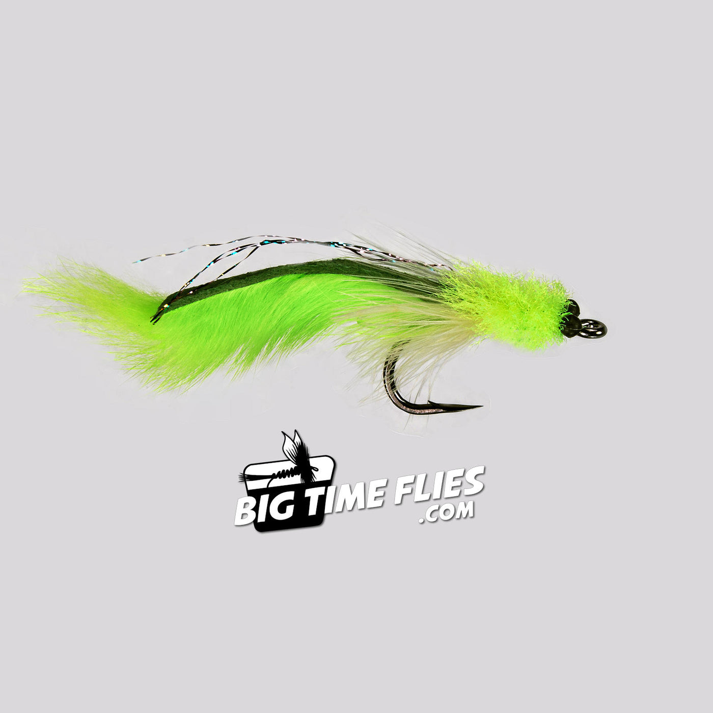 thumbnail image 2 of Saltwater Tarpon Toad Flies – Gamakatsu 2/0, Handmade USA, Snook & Tarpon 2 of 6