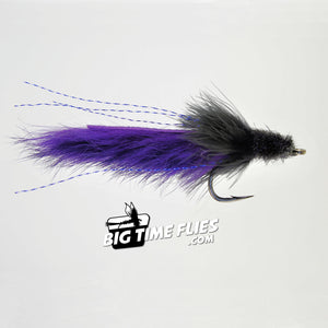 Tarpon Toad - Small - Purple and Black - Fly Fishing Flies