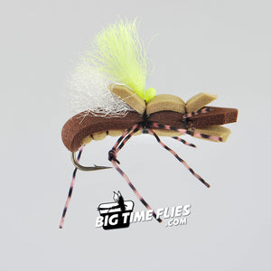 Taylor's Fat Albert - Hi-Vis Tan - Dry Fly - Trout Fly Fishing Flies