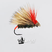 The Gunch - Peacock and Orange - Caddis Dry - Fly Fishing Flies