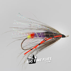Tri Ash Husker Du - Purple - Steelhead Fly Fishing Flies
