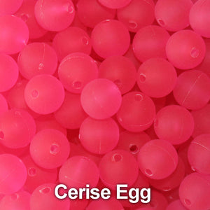 Trout Beads - 8mm - Cerise Egg - Salmon Egg Plastic Beads