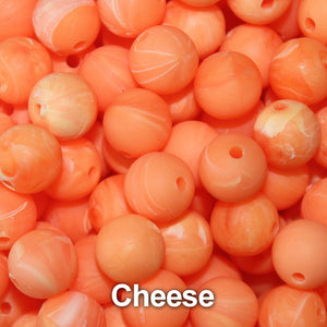 Trout Beads - 8mm - Cheese - Salmon Egg Plastic Beads