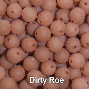 Trout Beads - 8mm - Dirty Roe - Salmon Egg Plastic Beads