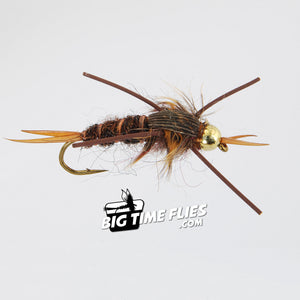 Trout Retriever - Chocolate Lab - Stonefly Nymph - Fly Fishing Flies