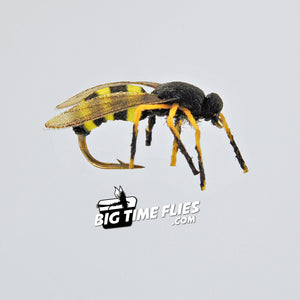 True Wasp - Yellow Jacket - Bee - Fly Fishing Flies