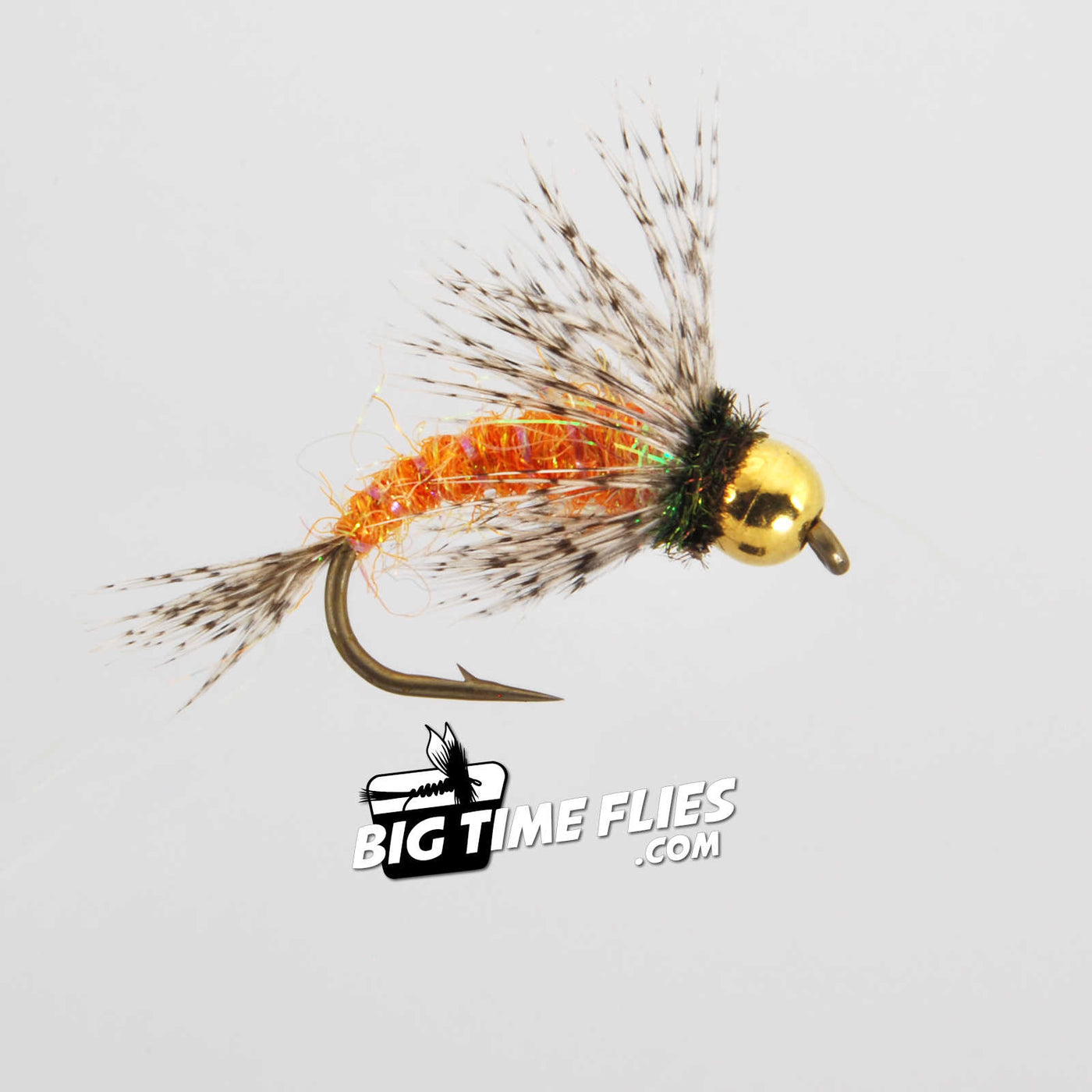 Tungsten Bird of Prey - October Caddis – BigTimeFlies
