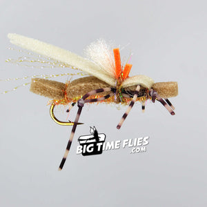 Water Walker - Light Tan and Peach - Fly Fishing Flies