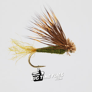 X-Caddis - Olive - Dry Flies - Trout Fly Fishing