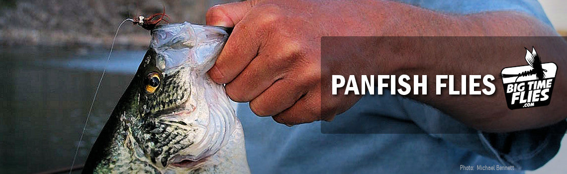 Panfish Flies - Topwater and Subsurface Panfish Fly Fishing Flies –  BigTimeFlies